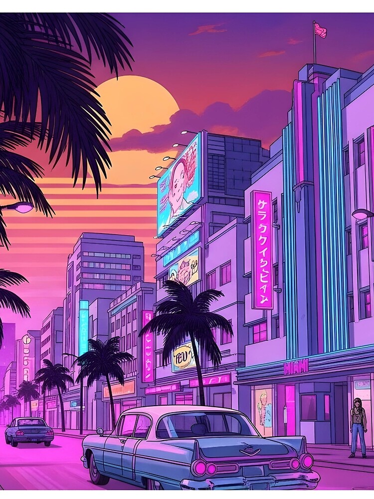 Miami retro by RadiantGraphics