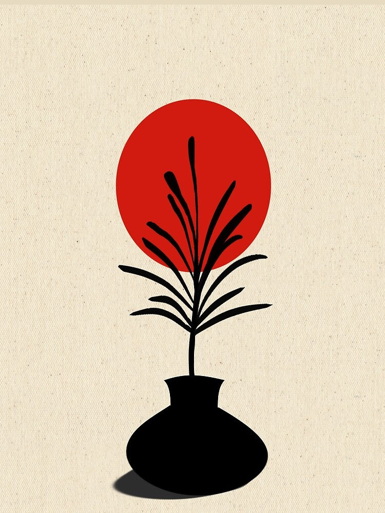 Japandi Minimalist Abstract Poster by MarvinStudios