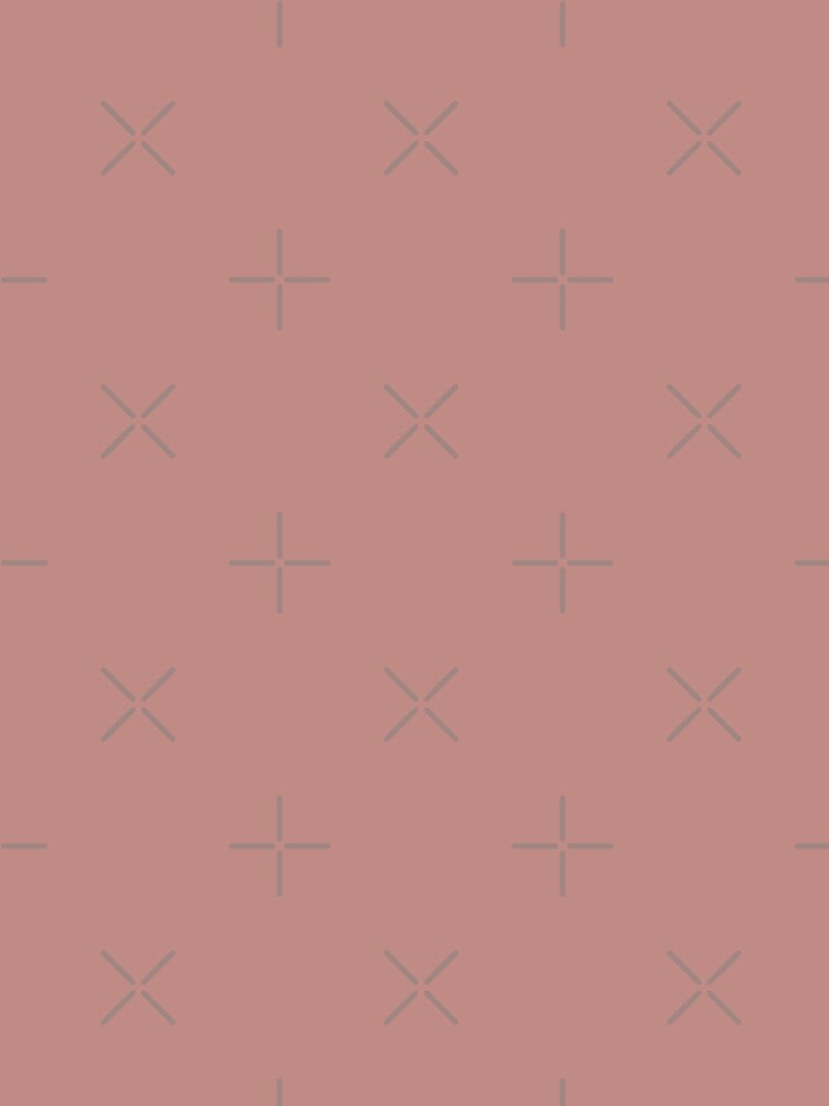 Plain Pink Rosewood Colour by PatternTitan Unisex , , , Long Sleeve Tee