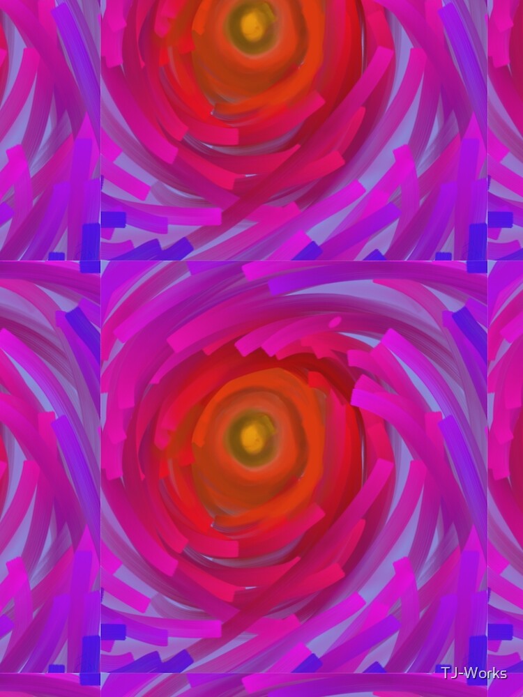Rainbow Flower at the eye of the storm by TJ-Works
