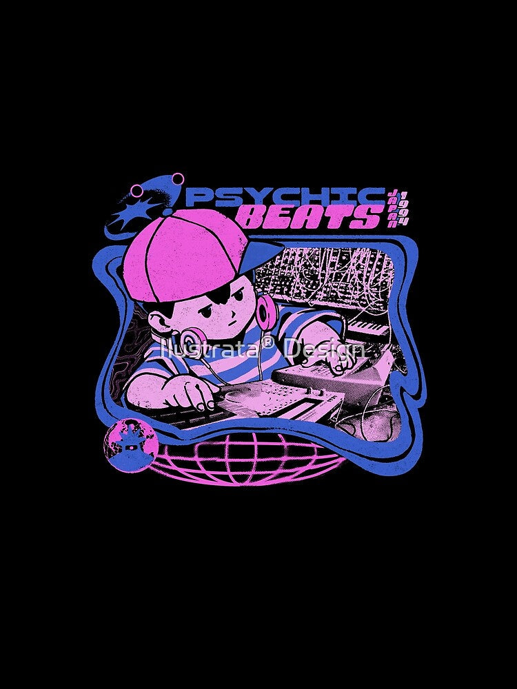 Psychic Beats by Ilustrata® Unisex , , , Long Sleeve Tee