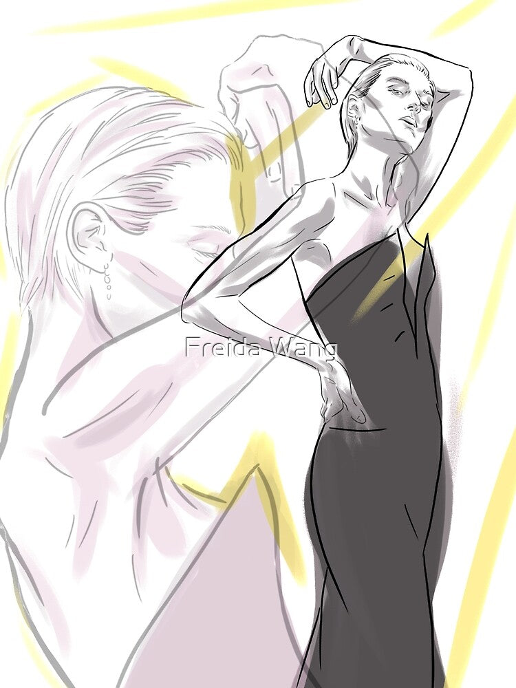 Elizabeth Debicki by Freida Wang Unisex , , , Long Sleeve Tee