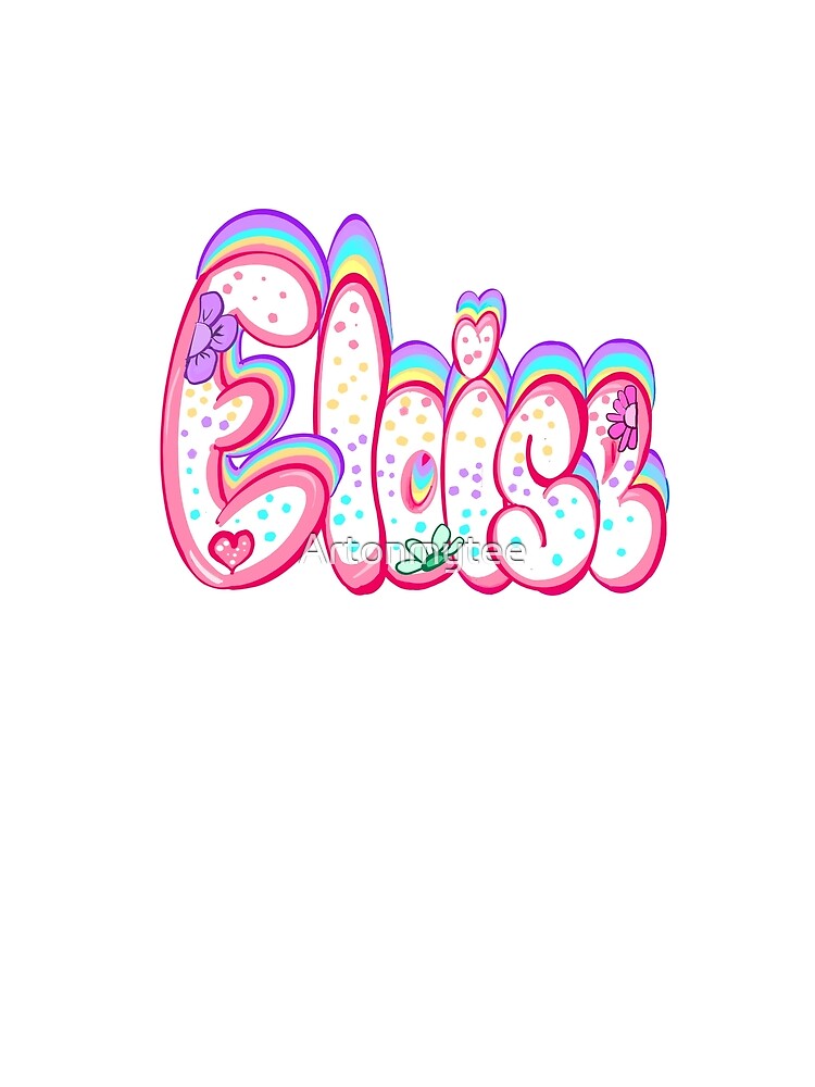 Eloise 3 Top 10 best personalised gifts Customised,personalized Eloise popular girls Eloise by Artonmytee