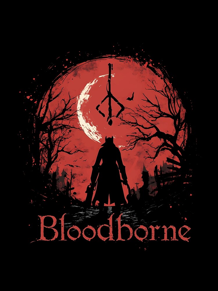 Blood Moon by Gabriela Mihai Unisex , , , Long Sleeve Tee
