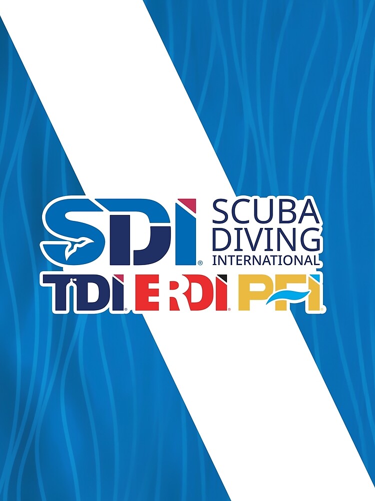 Scuba Diving International (SDI)- Logo all Agency by Shop-SDI Unisex , , , Long Sleeve Tee