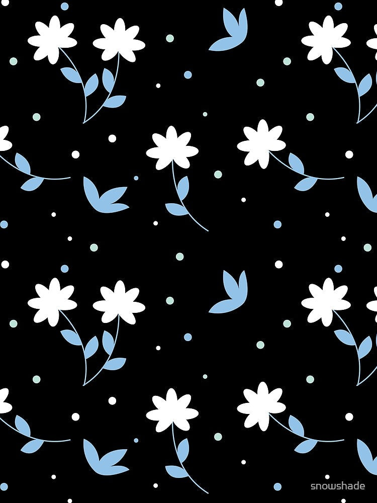 Cotton flower by snowshade Unisex , , , Long Sleeve Tee