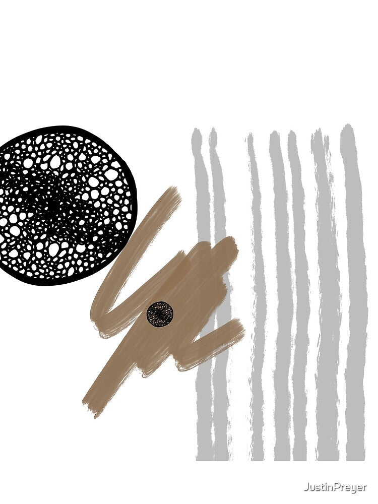 Neutral abstract circles + lines by JustinPreyer