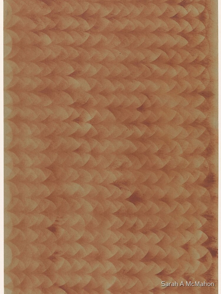 Overlapping Circle Stenciled Paper II by Sarah A McMahon