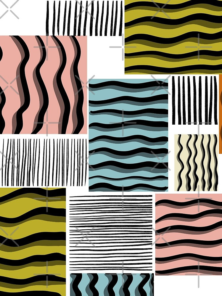 Abstract shapes artwork by Tanuja  Sharma