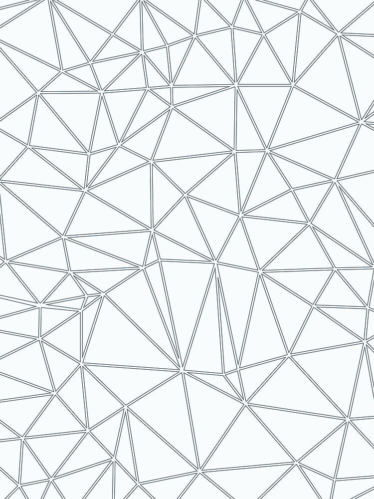 Modern Geometric Navy on White by Blue-Banana