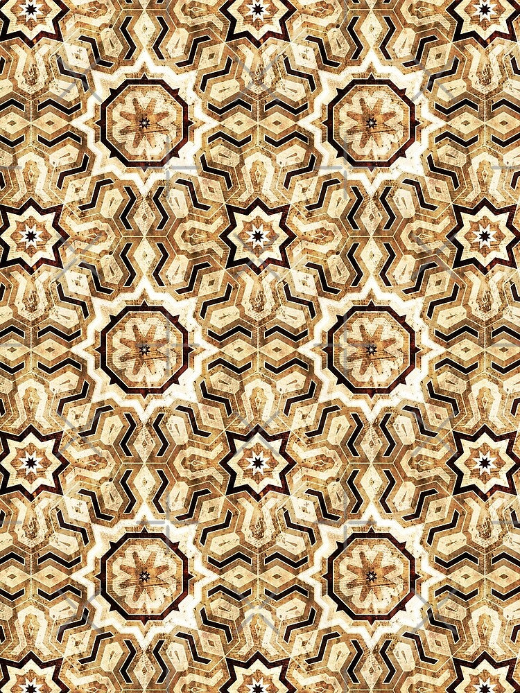 Grunged Geometric Neutral Compass by Eejee-SK
