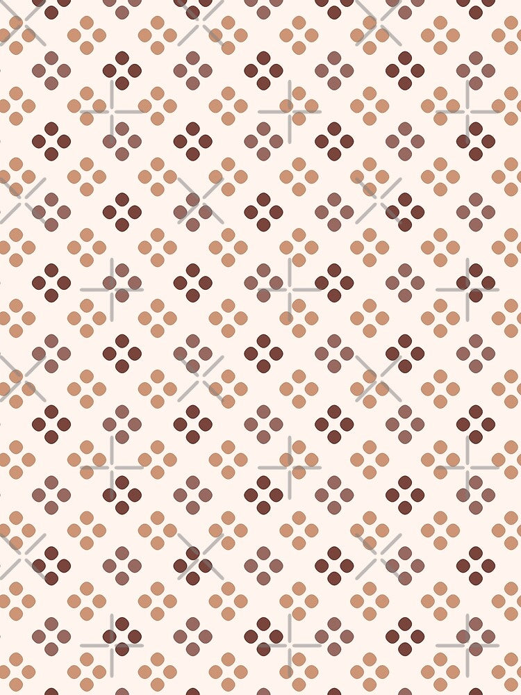 Brown tones seamless pattern by Mint + Midnight