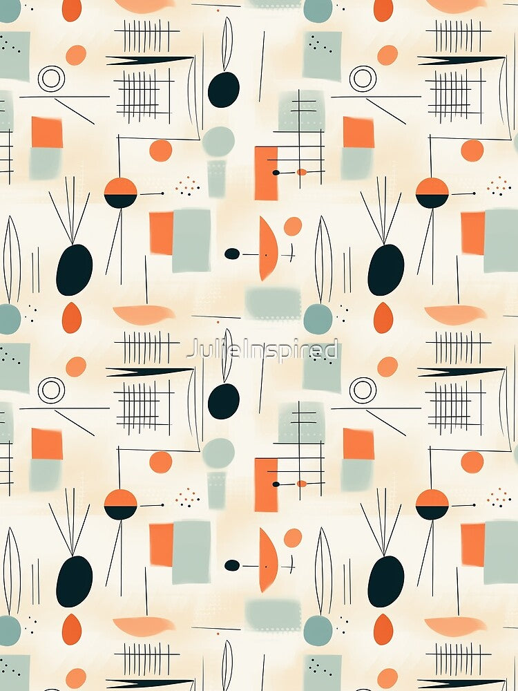 Minimal Mid Century Modern by JulieInspired