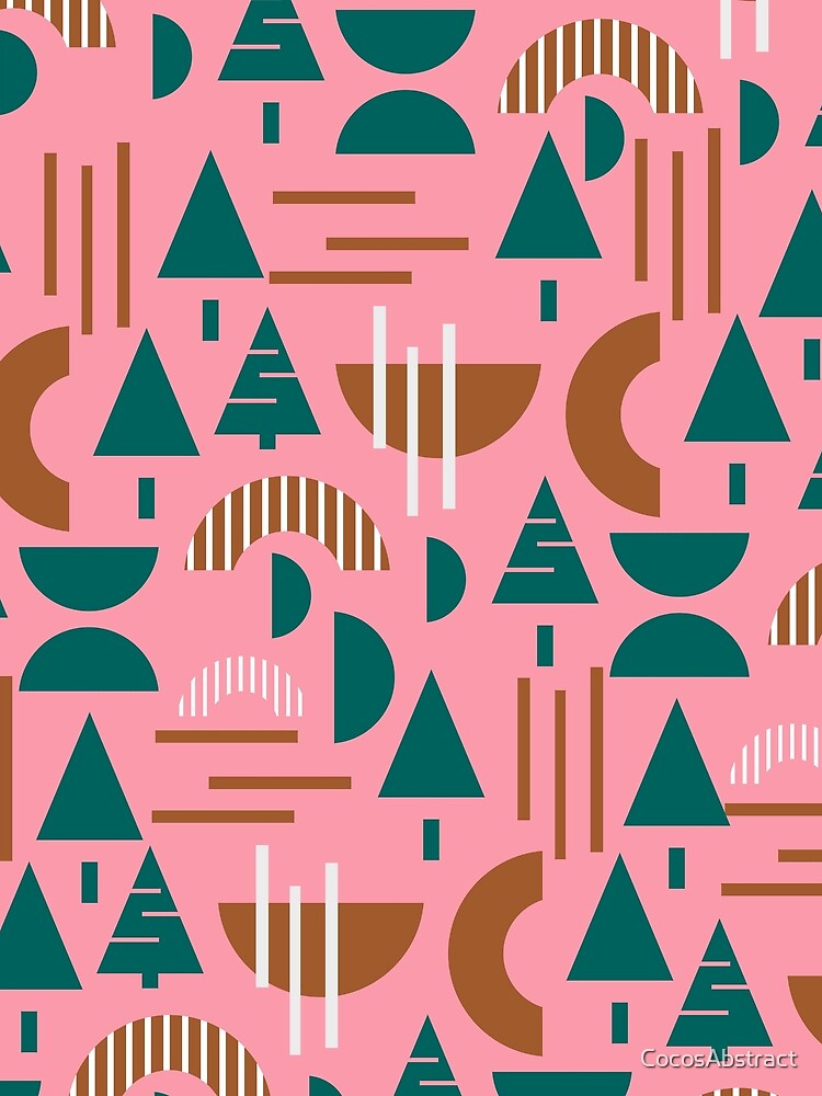 Modern Christmas geometry by CocosAbstract