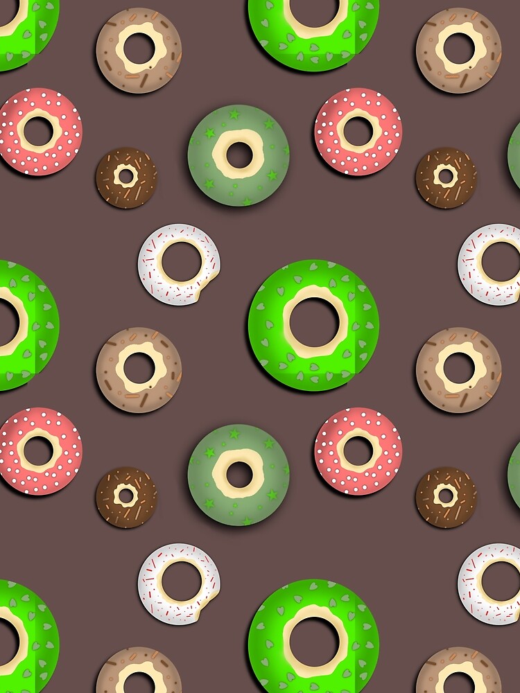 Donut Board by Cooper Lynn Designs Unisex , , , Long Sleeve Tee