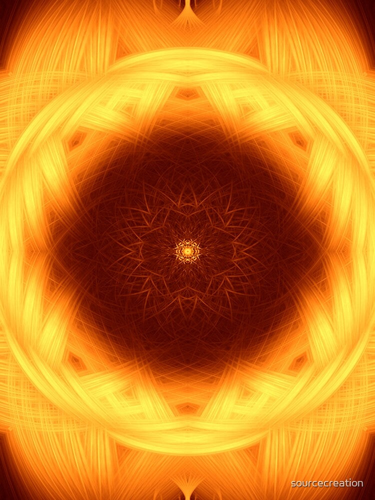Eye of the Sun Mandala by sourcecreation