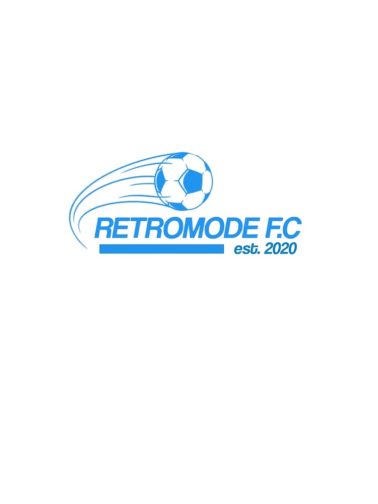RetroMode Football Club (Blue Print) by RetroModeTheBand