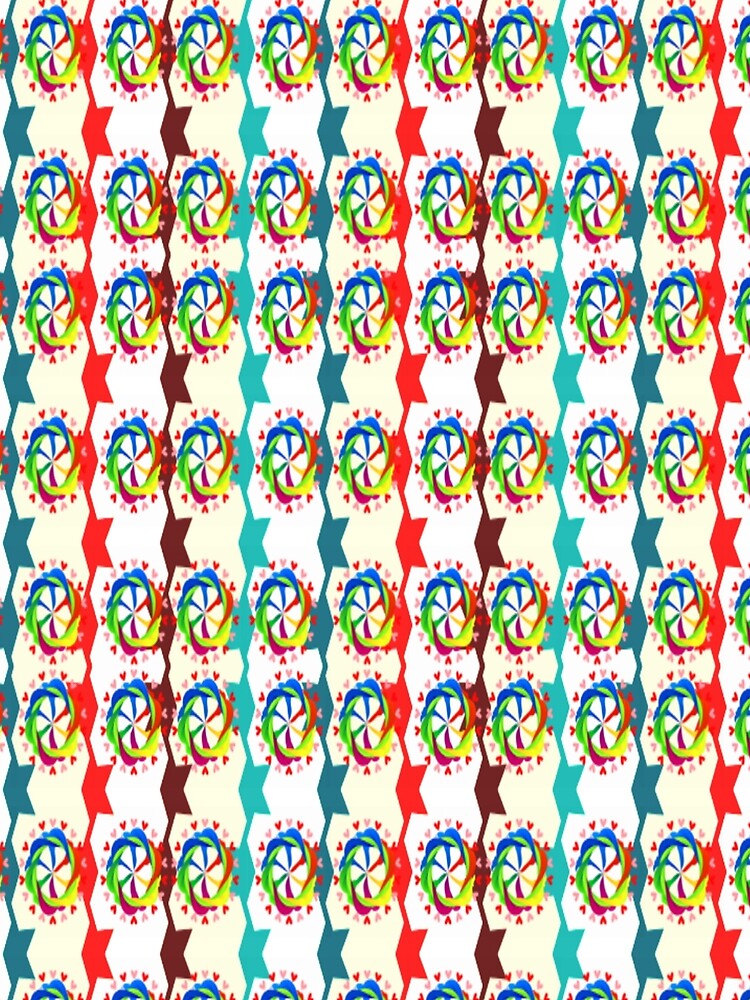 Overlapping color graphics,and abstract art 4 by Emoelsalhy76