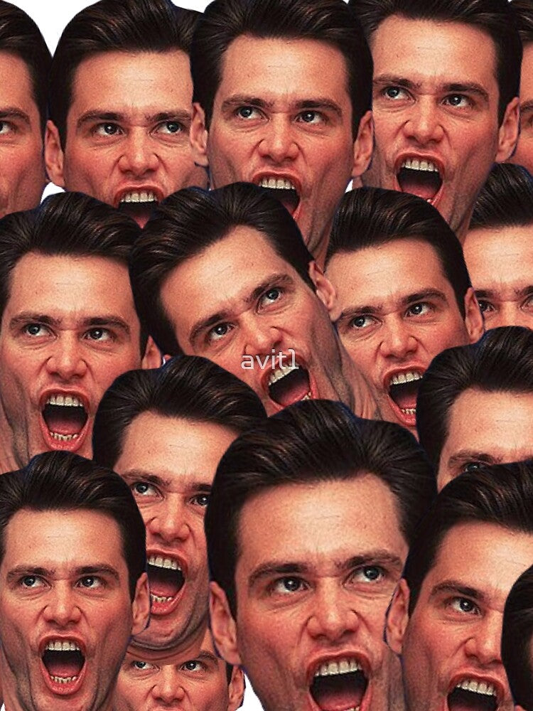 Jim Carrey mashup by avit1 Unisex , , , Long Sleeve Tee