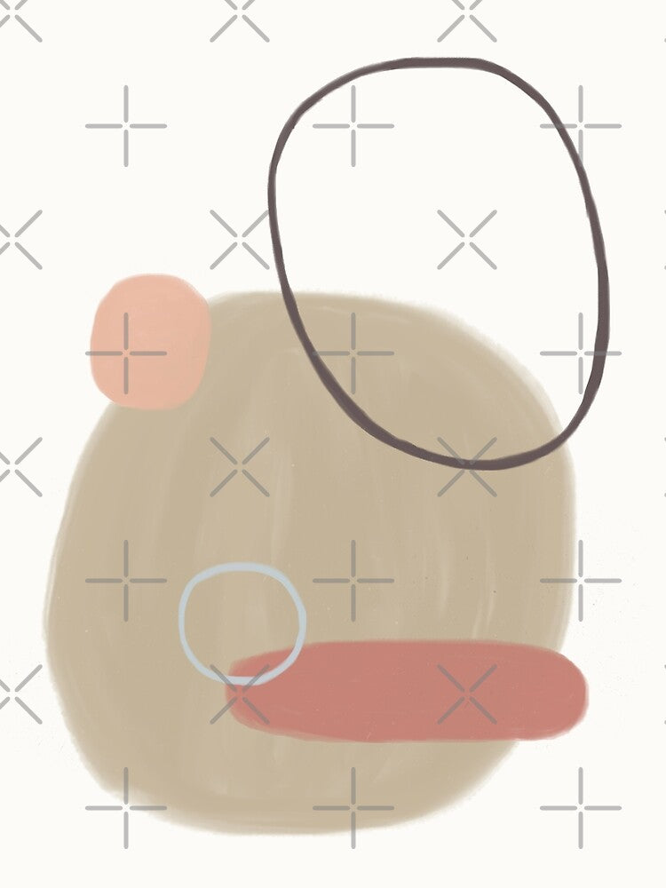 Organic Shapes Neutral Colors by trajeado14