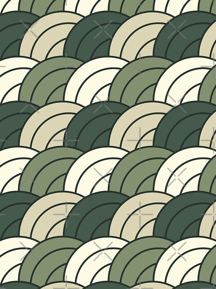 Tileable concentric overlapping circles pattern by UDDesign