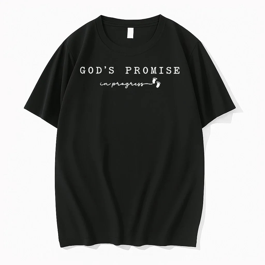 Gods Promise In Progress Little Footprints 0 Tshirts Sweater Unisex , , , Long Sleeve Tee