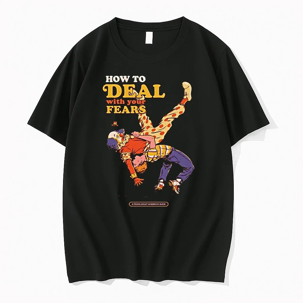 How To Deal With Your Fears A Young Adult Handbook Guide 0 Tshirts Sweater Unisex , , , Long Sleeve Tee