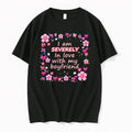 I Am Severely In Love With My Boyfriend 0 Tshirts Sweater Unisex , , , Long Sleeve Tee