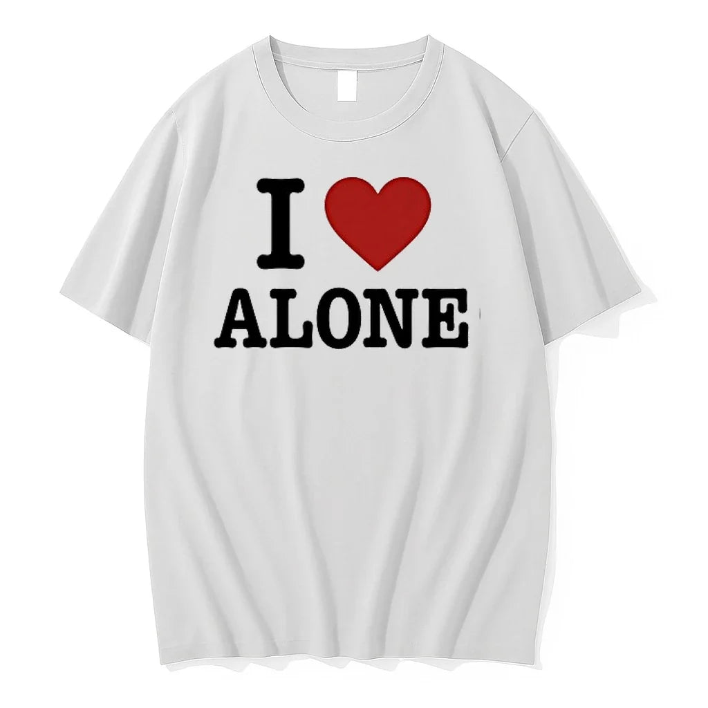 I Love Alone 0 Tshirts Sweater Unisex , , , Long Sleeve Tee