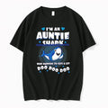 Im An Auntie Shark Who Happens To Cuss A Lot Doo Doo Doo 0 Tshirts Unisex , , , Long Sleeve Tee