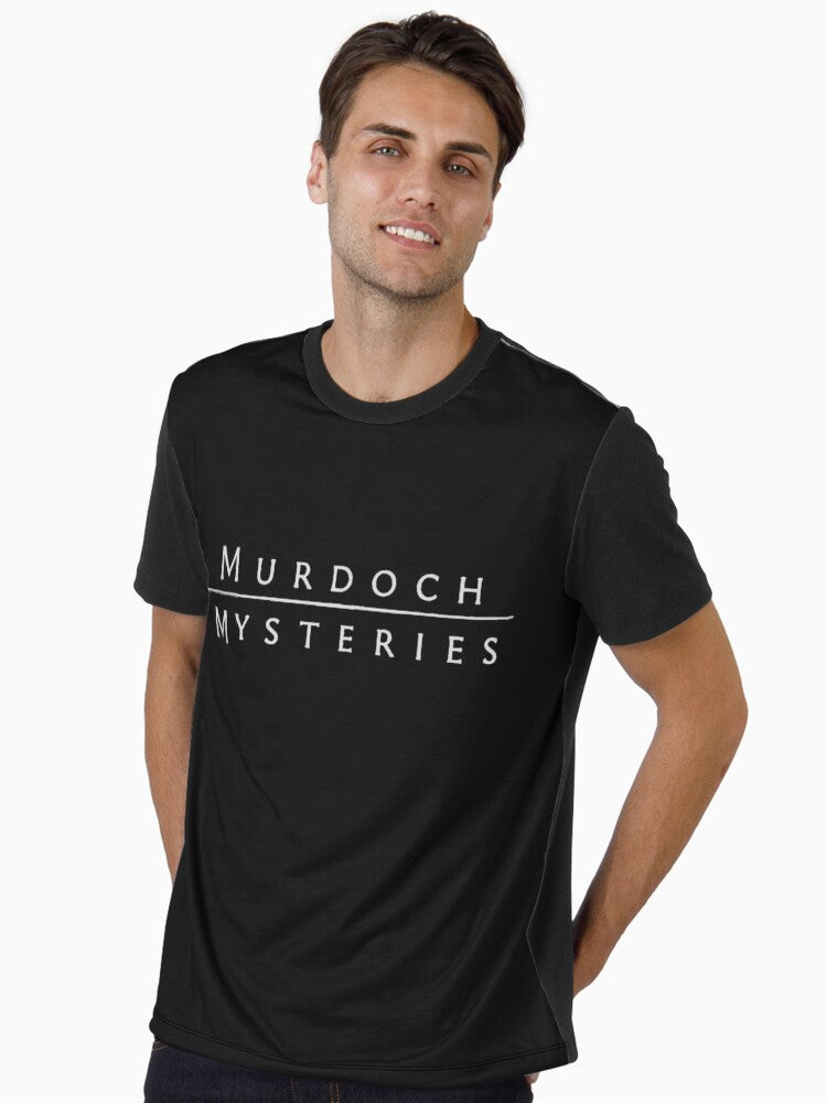 Murdoch Mysteries logo Graphic T-Shirt
