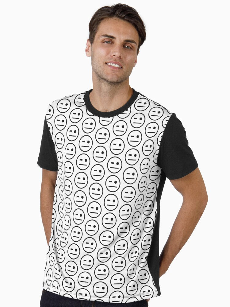 WINK EMOJI JOHNNY – Essential Wear Graphic T-Shirt