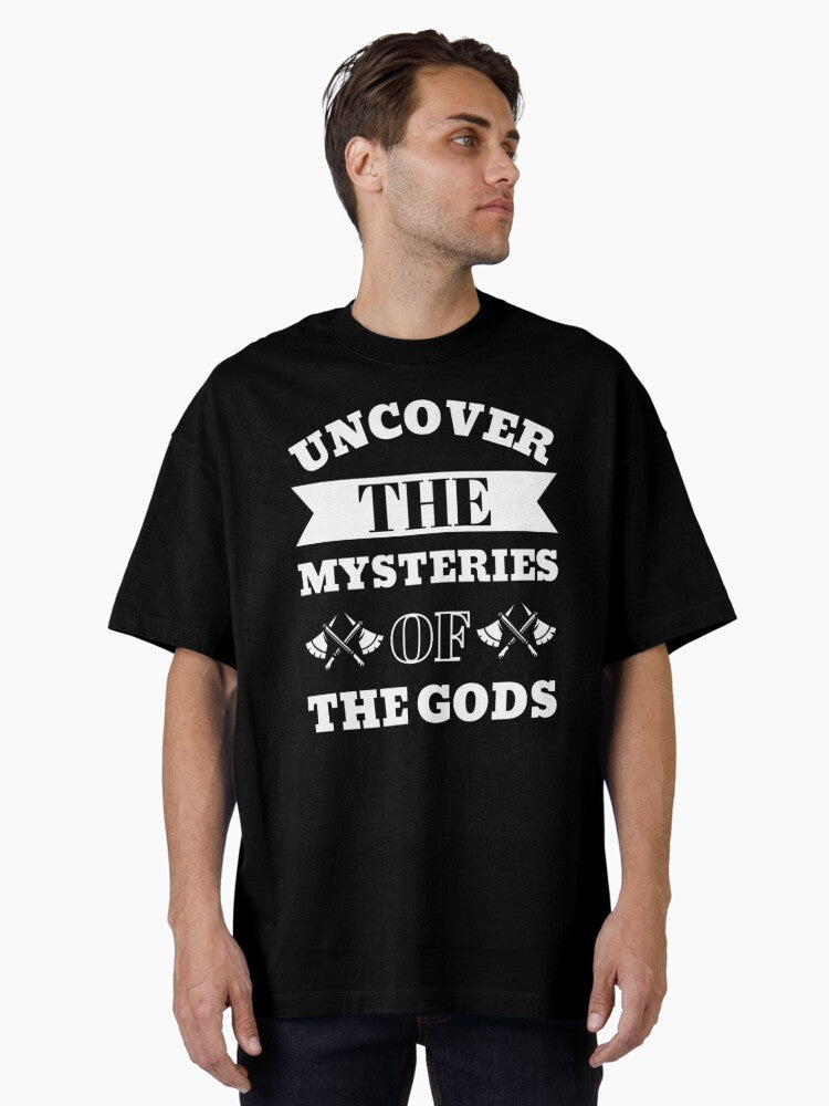 Uncover the mysteries of the Gods Norse Myths Oversized T-Shirt