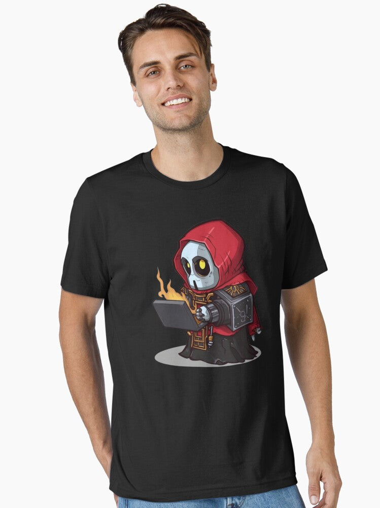 Admech Holy Laptop Fire Essential T-Shirt