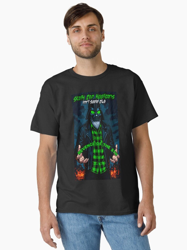 Skally Cap Hooligans: Revenge of the Fifth: Dark Reign Classic T-Shirt