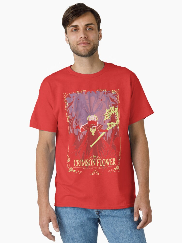 Crimson Flower Classic T-Shirt