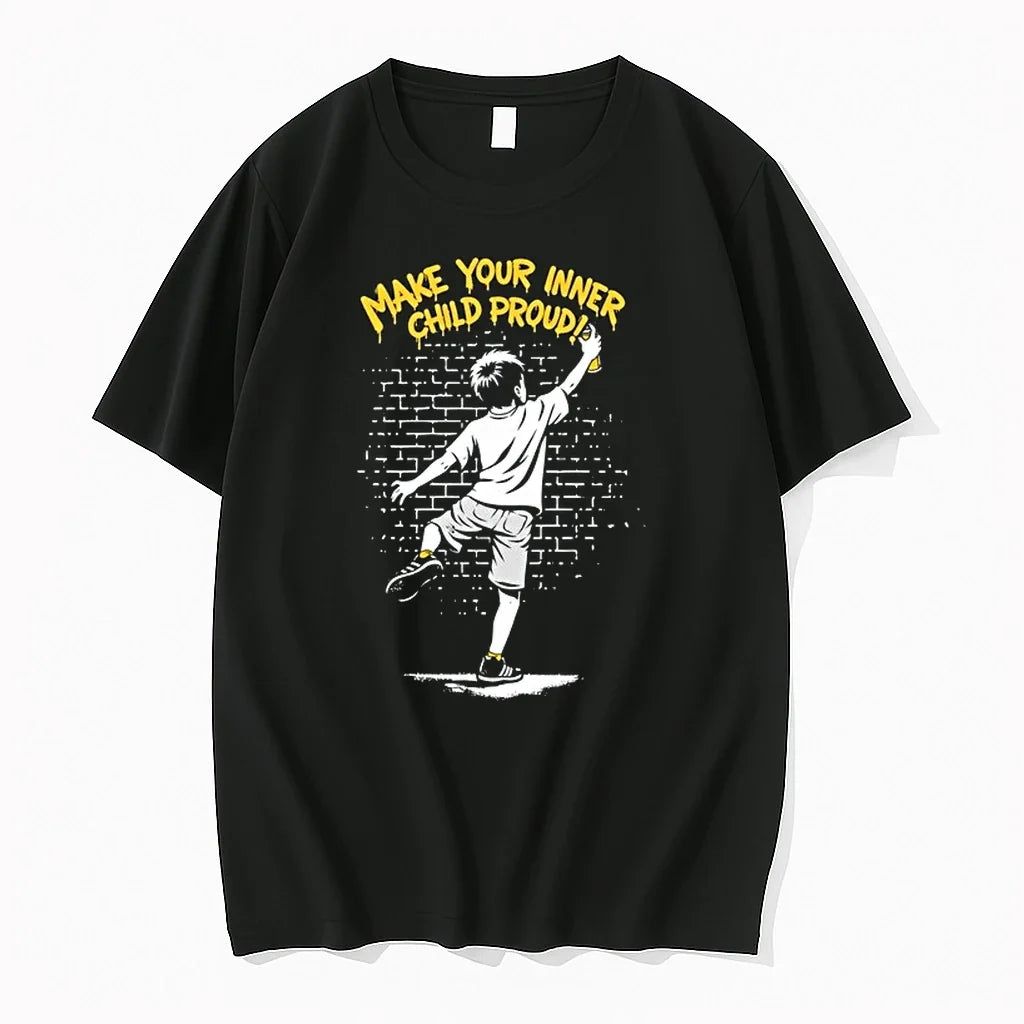 Kid Make Your Inner Child Froud 0 Tshirts Sweater Unisex , , , Long Sleeve Tee