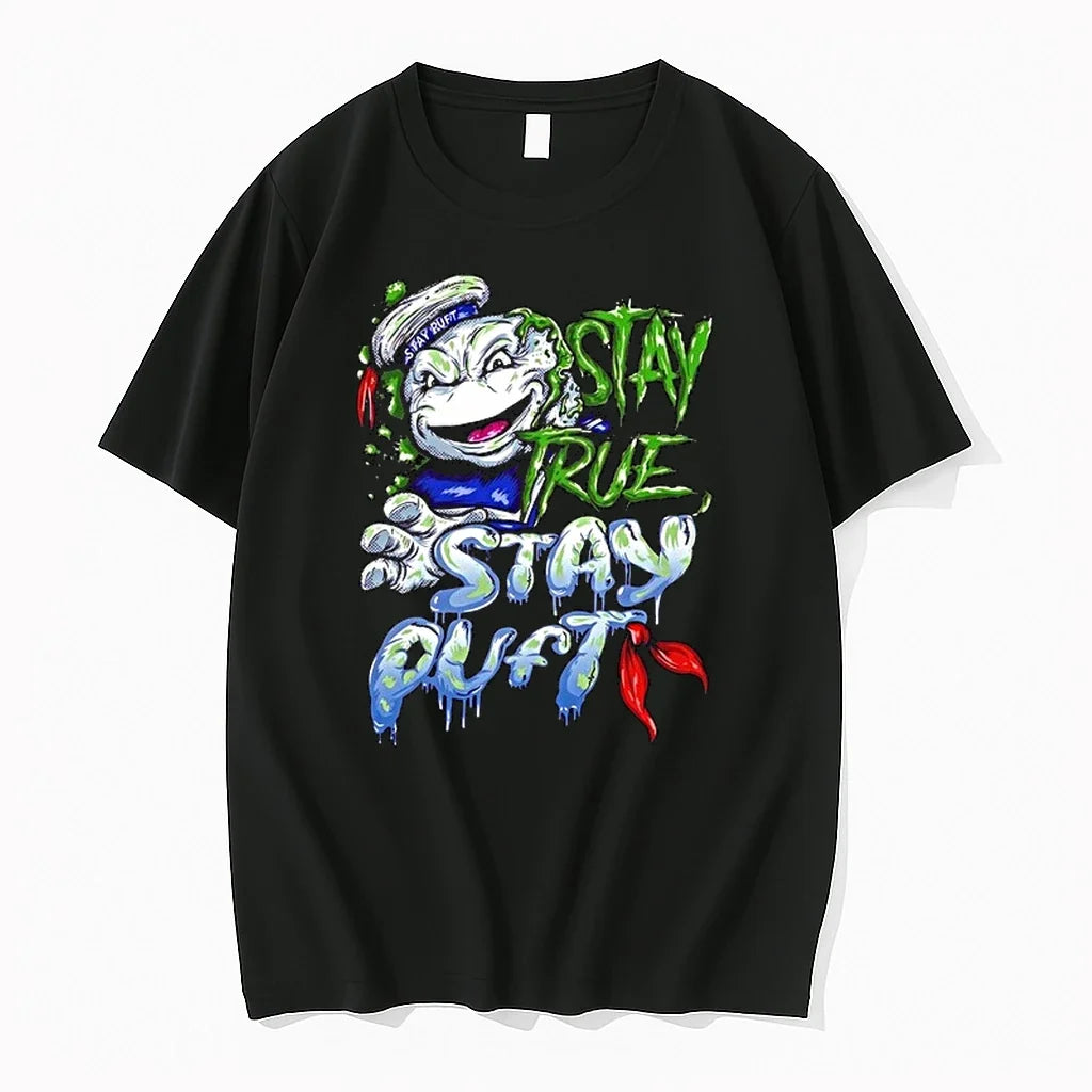 Midnight Monster Society Stay True Stay Puft 0 Tshirts Sweater Unisex , , , Long Sleeve Tee