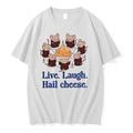 Mouse Live Laugh Hail Cheese All Hail The Mighty Cheese 0 Tshirts Sweater Unisex , , , Long Sleeve Tee