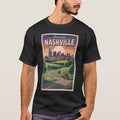 Nashville Tennessee Southern Road Travel Art