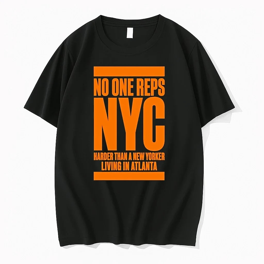 No One Reps Nyc Harder Than A New Yorker Living In Atlanta 0 Tshirts Sweater Unisex , , , Long Sleeve Tee