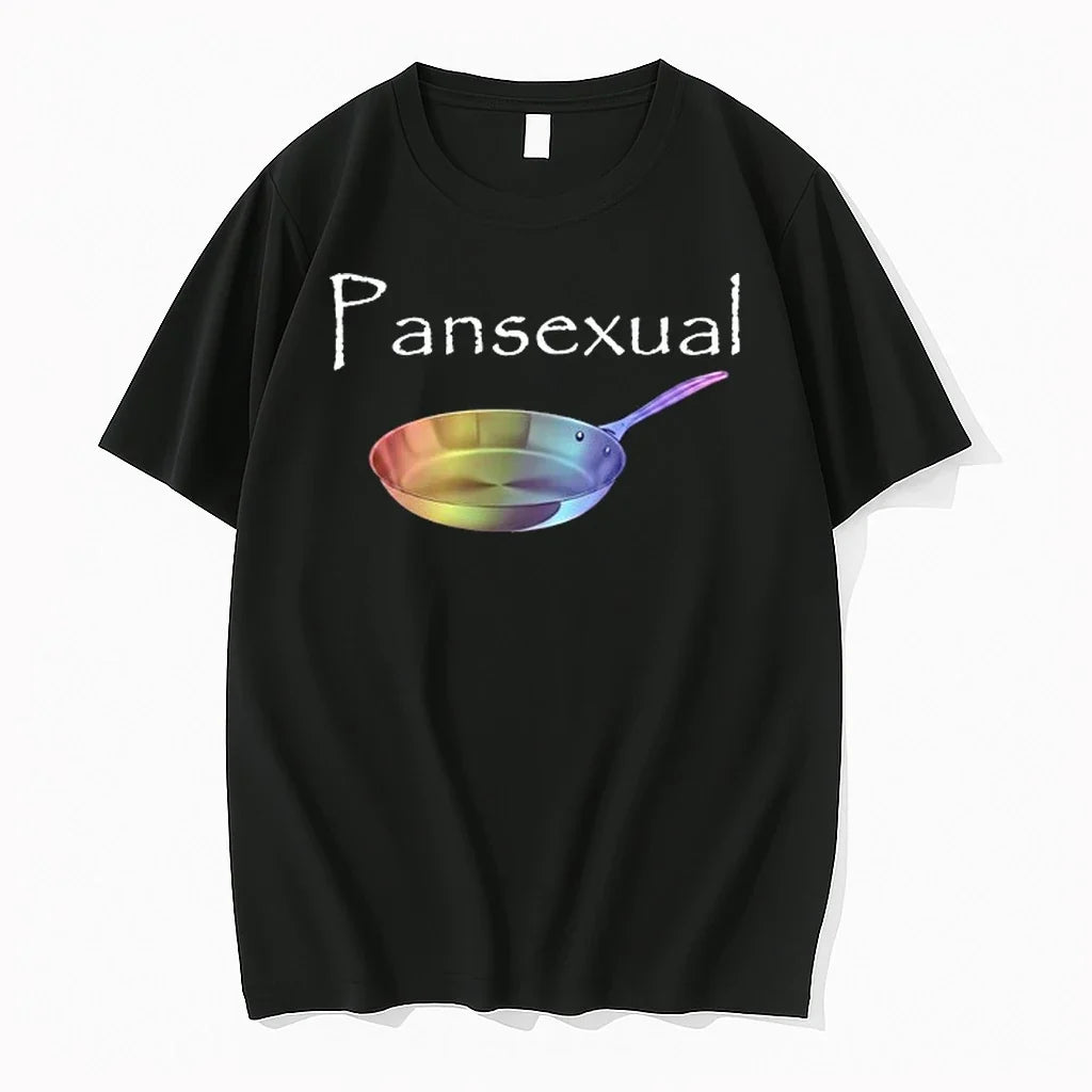 Pansexual Frying Pan Gay 0 Tshirts Sweater Unisex , , , Long Sleeve Tee