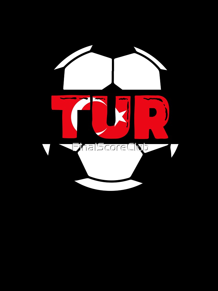 Turkey Soccer TUR Design by FinalScoreClub