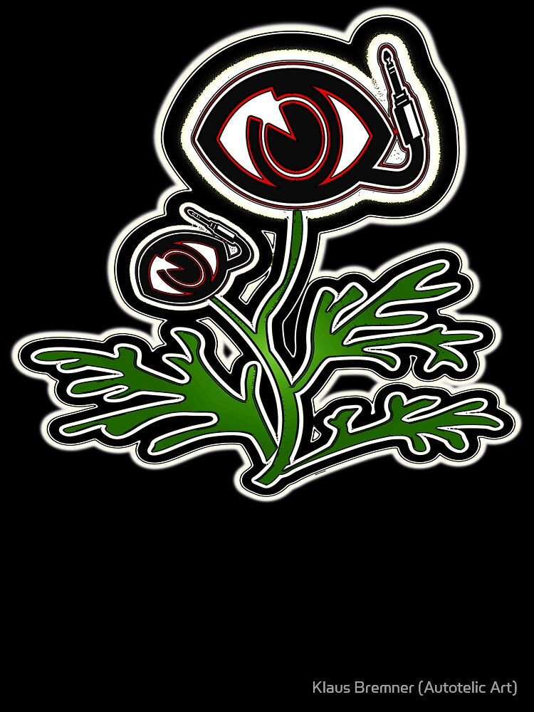 Autotelic-Eyeplug Flower by Klaus Bremner (Autotelic Art)