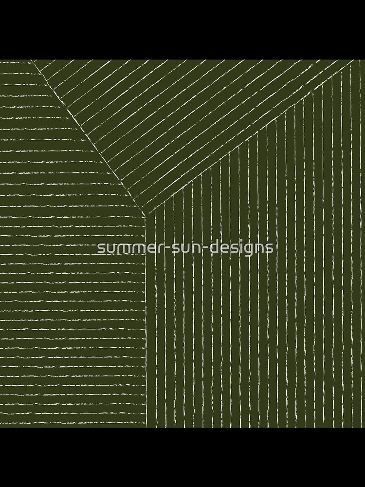 Lines (Olive Green) by summer-sun-designs