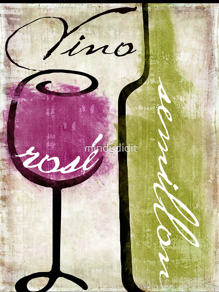 Wine Tasting IV by Sasha Art Gallery Unisex , , , Long Sleeve Tee