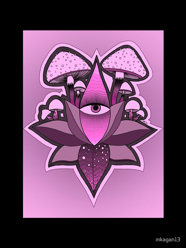 Third Eye Blooming Lotus by mkagan13