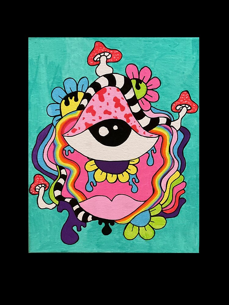 Trippy monster by Woolysworld