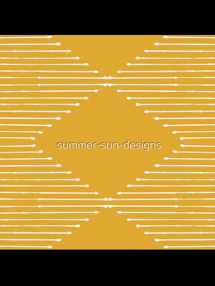 Geo (Mustard Yellow) by summer-sun-designs