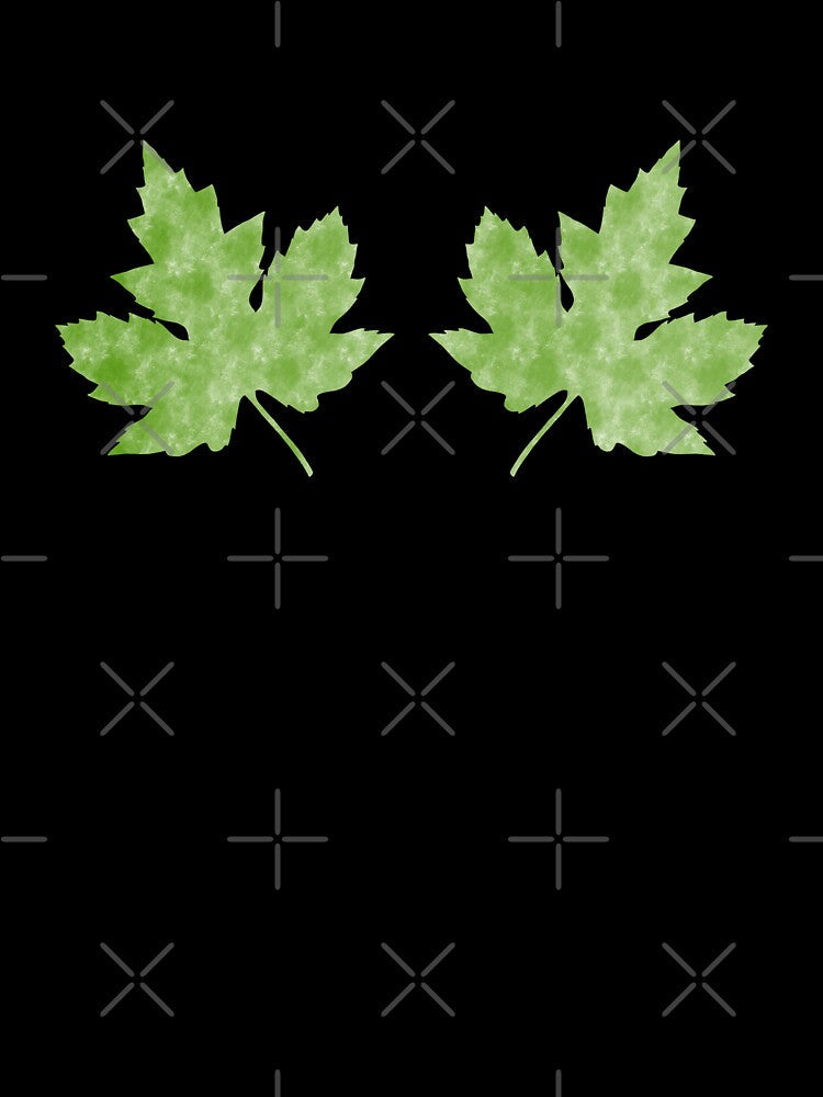 Autumn Leaves - Chalky Green by TheeForestFox Shop Unisex , , , Long Sleeve Tee